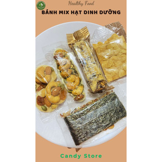 Bánh mix hạt dinh dưỡng 5 loại - túi zip 500g