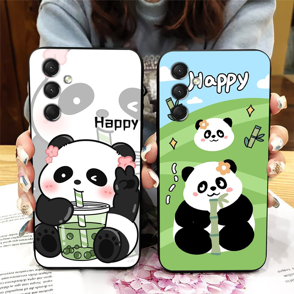 Ốp lưng Samsung a24 4g/ss a54 5g/ss m14 in hình gấu trúc cute dễ thương