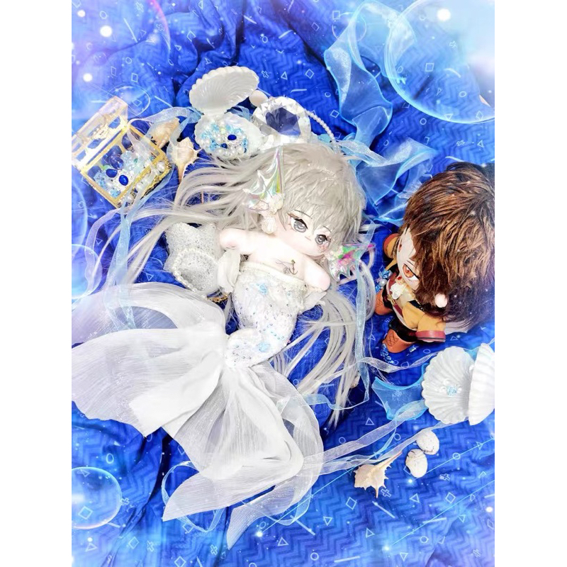 Bộ đồ nàng tiên cá quần áo búp bê Outfit doll 20cm