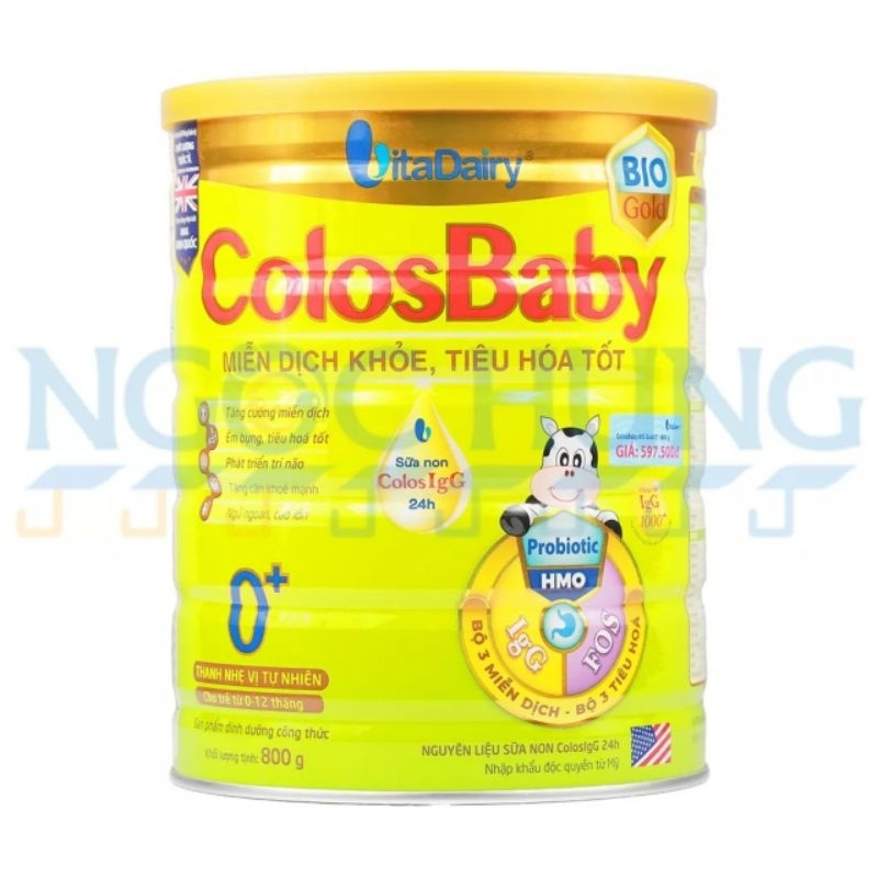 Sữa Colosbaby BIO Gold 0+, 1+ 800g( Date mới nhất)