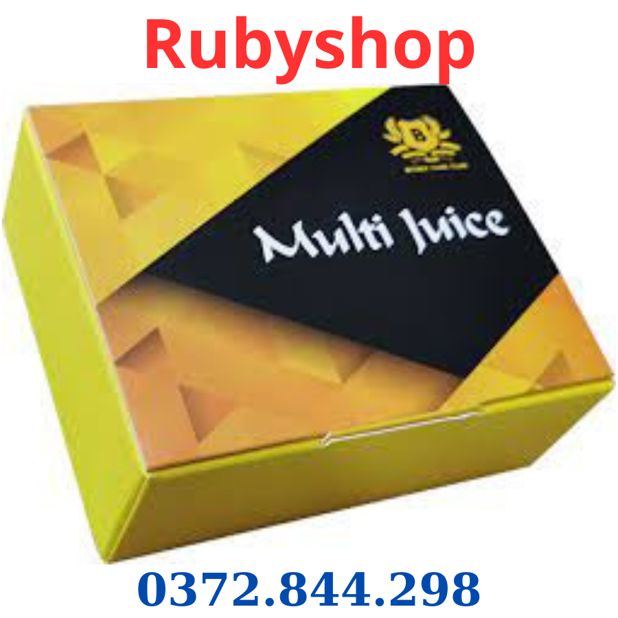 Trà Multi Juice chính hãng hộp 10 gói hoà tan