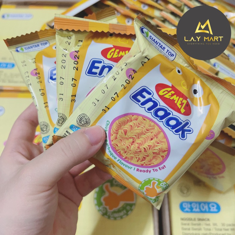 Mì Ăn Liền Enaak hộp 30 gói