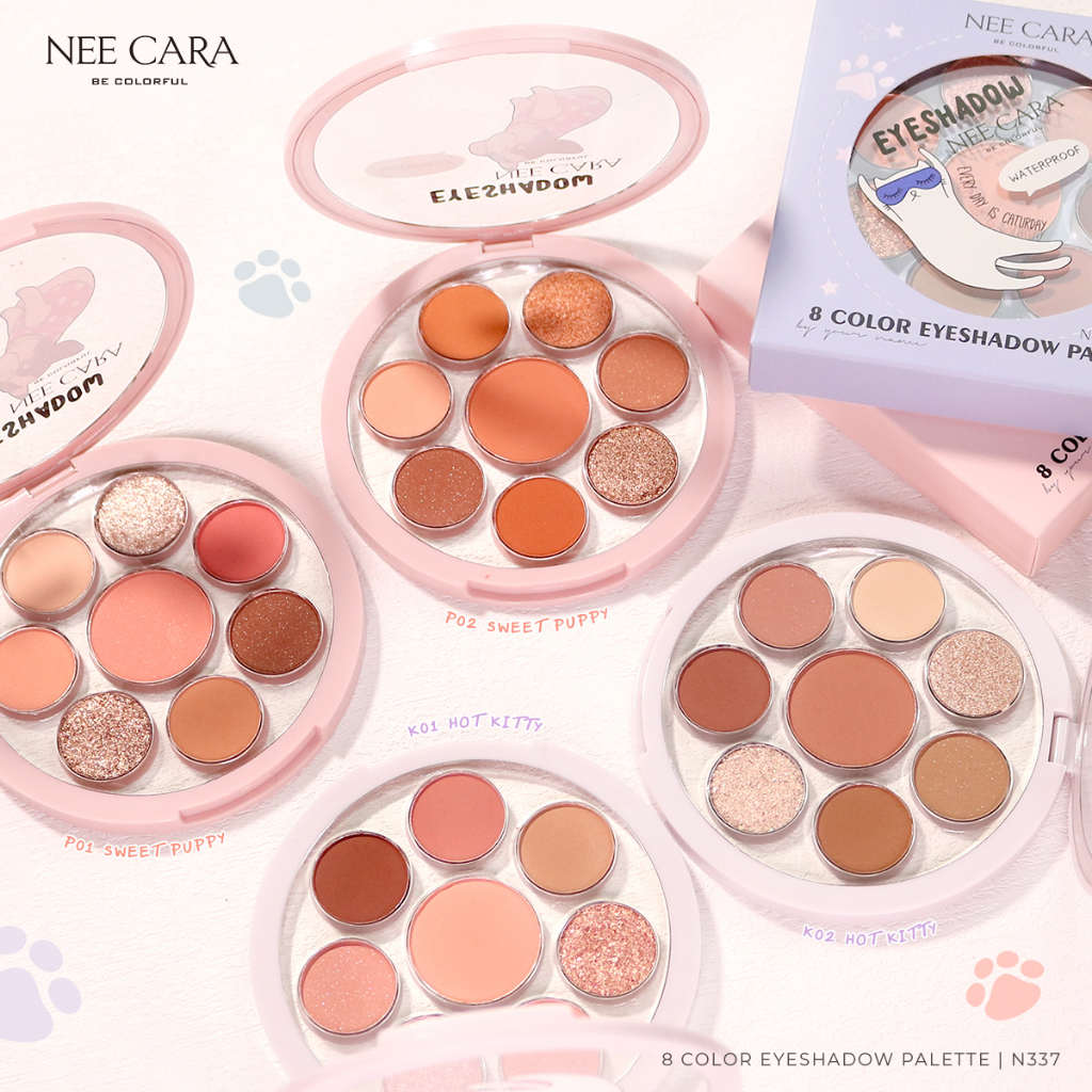Phấn Mắt Nee Cara Monster Eyeshadow 4 Gam Màu Cực Xinh N1965