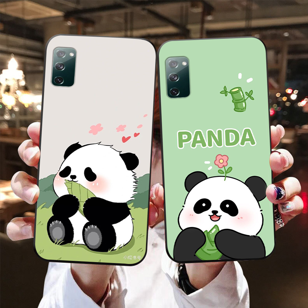 Ốp lưng Samsung s20 fe , ss s20 , ss s20 plus in hình gấu trúc cute dễ thương