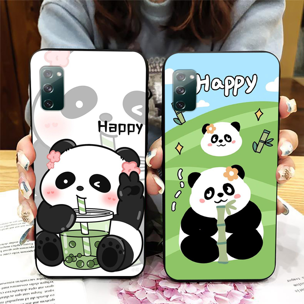 Ốp lưng Samsung s20 fe , ss s20 , ss s20 plus in hình gấu trúc cute dễ thương