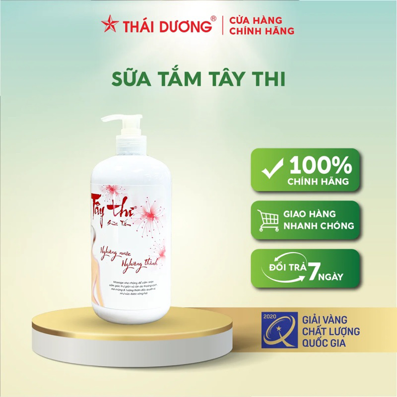 SỮA TẮM TÂY THI Hương hoa hồng