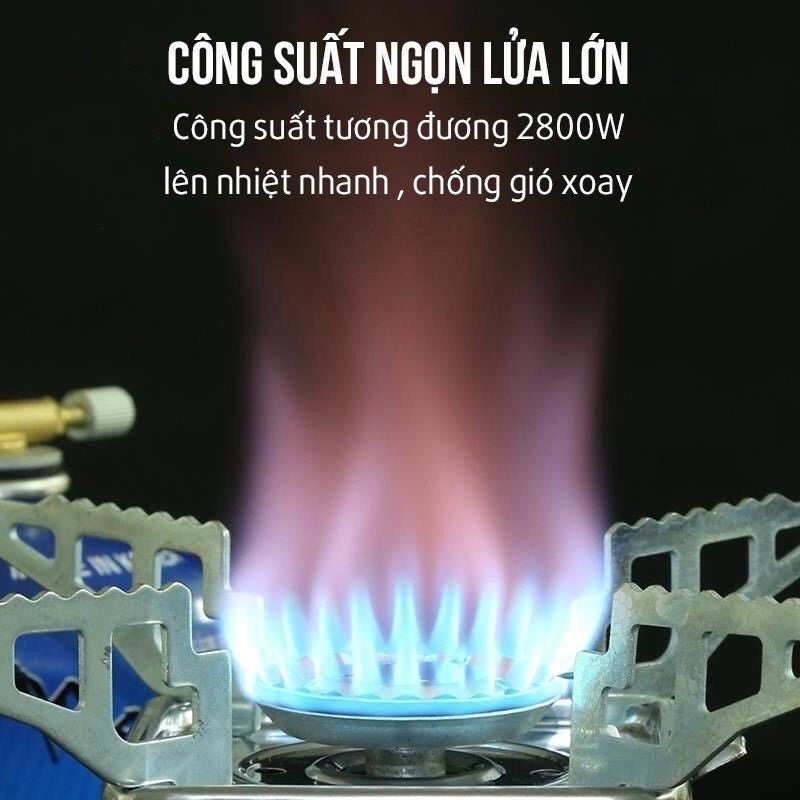 bếp gas cao cấp mini phù hợp cho ae thích đi du lịch dã ngoại