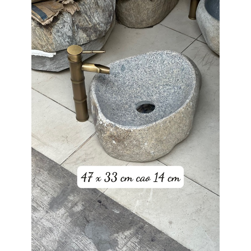 chậu rửa mặt bằng đá 🪨 ( chỉ chậu đá)