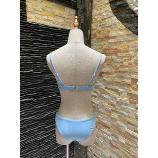 [3 MÀU] Bikini cúp ngực phối khoen V