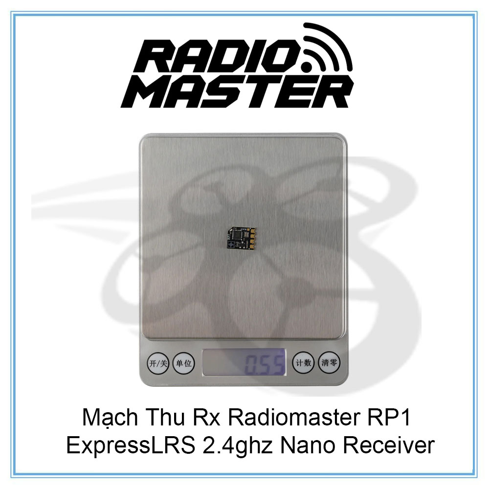 Mạch Thu Rx Radiomaster RP2 ExpressLRS 2.4ghz Nano Receiver