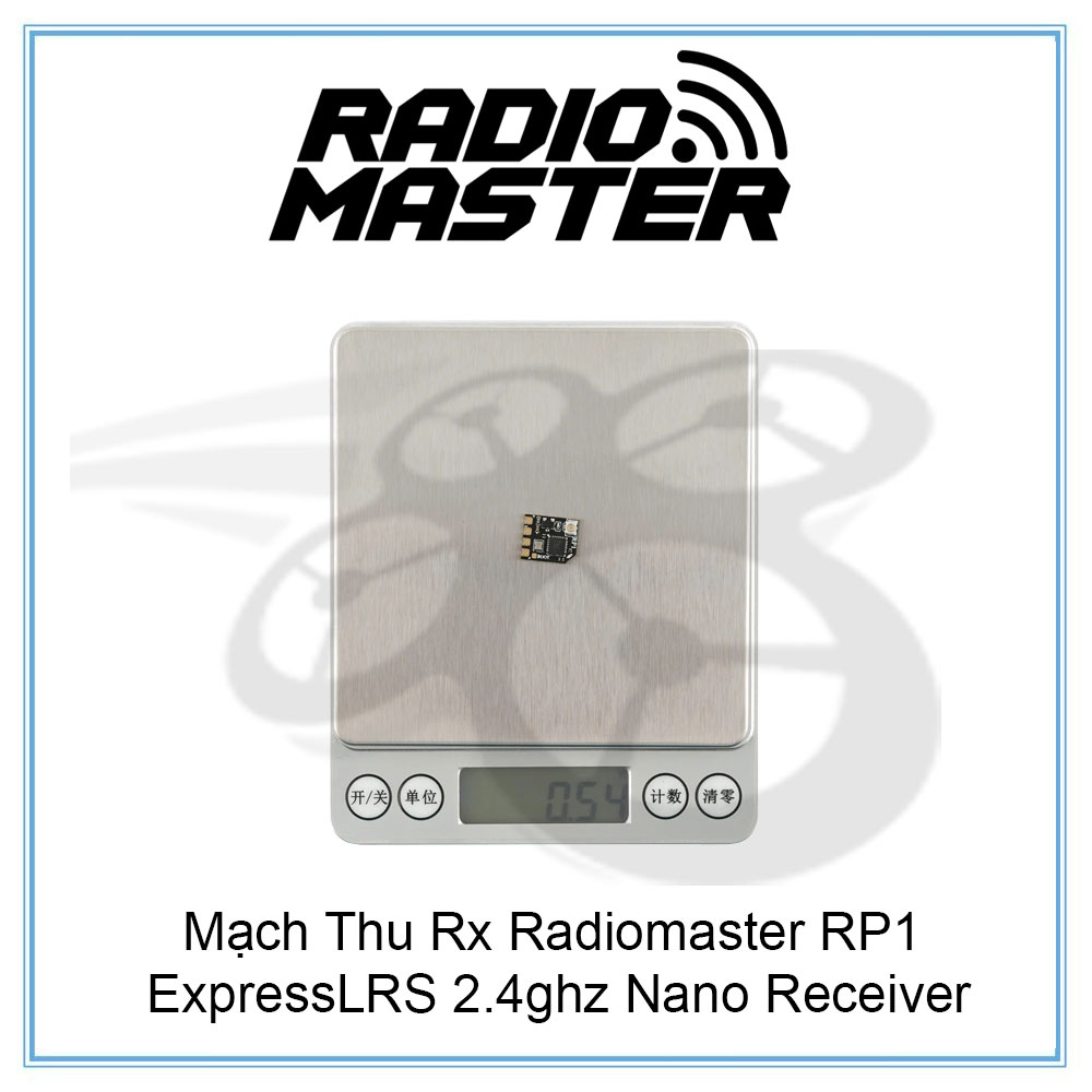 Mạch Thu Rx Radiomaster RP1 ExpressLRS 2.4ghz Nano Receiver