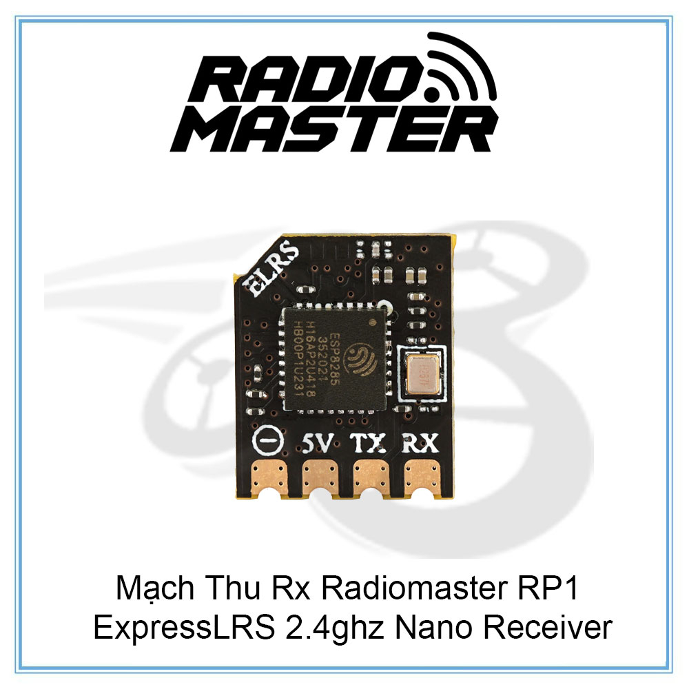 Mạch Thu Rx Radiomaster RP1 ExpressLRS 2.4ghz Nano Receiver