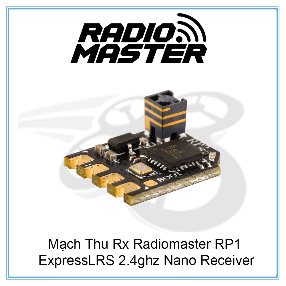 Mạch Thu Rx Radiomaster RP2 ExpressLRS 2.4ghz Nano Receiver