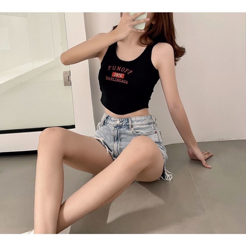 Áo Bra Nữ Dáng Croptop Trẻ trung Có Mút Ngực Tôn Dáng Siêu Hot 1976