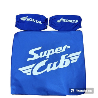 Trùm yên + bao tay CUB125