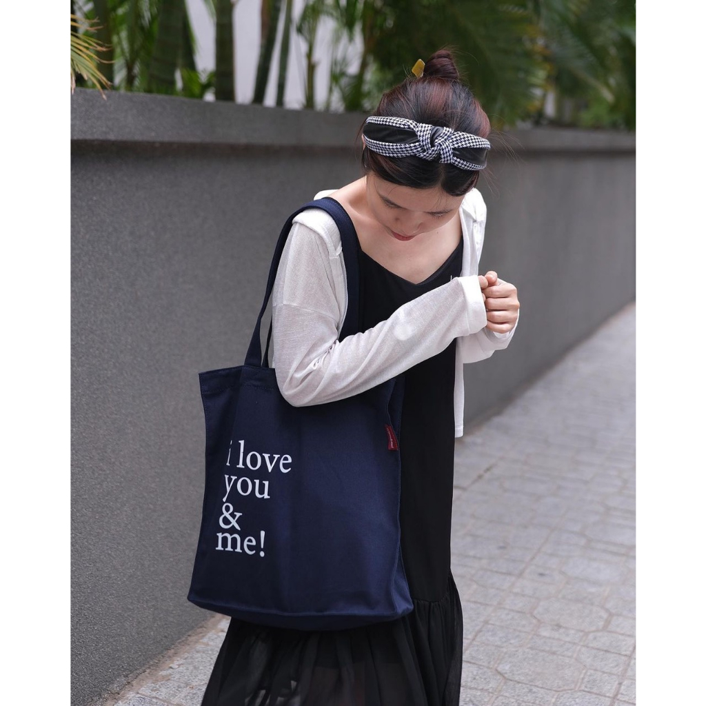 Túi tote Iloveyouandme - Our Signature Bag