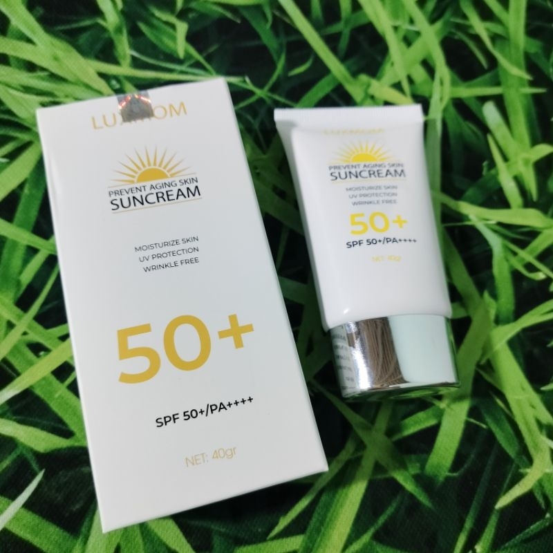 Kem Chống Nắng Luxmom An Toàn Cho Làn Da Mẹ Bầu Và Sau Sinh SPF 50 PA+++ SPF 50+