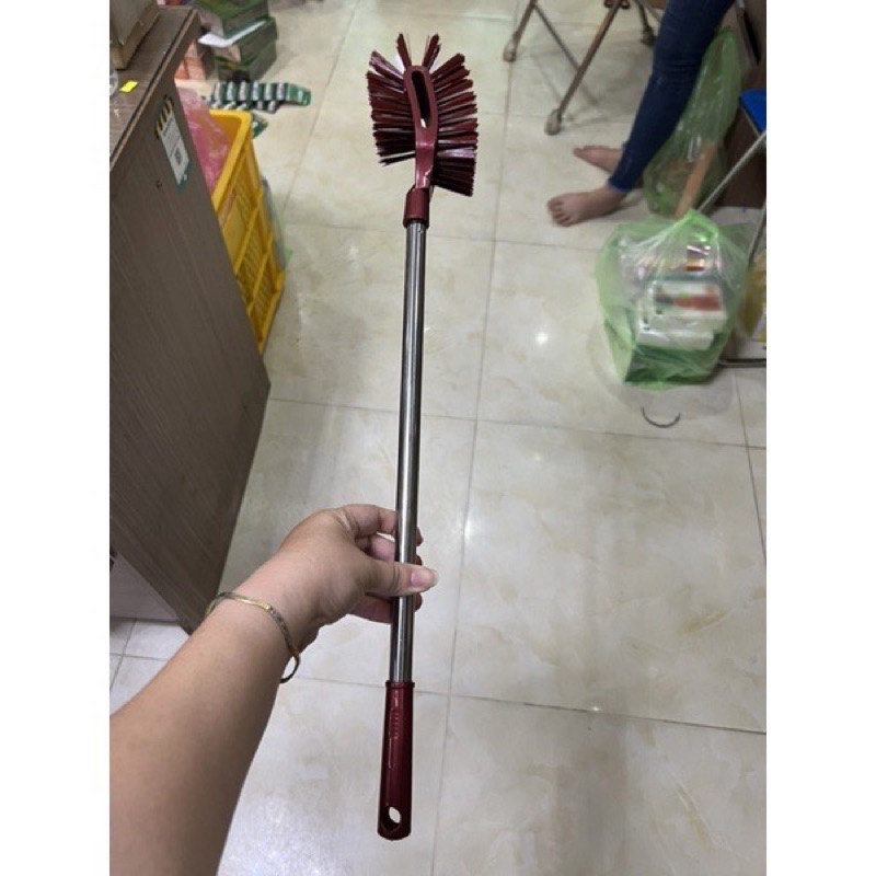 Cây chà bồn cầu Inox Dài