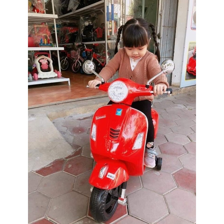 Xe máy điện trẻ em, Xe máy vespa cho bé