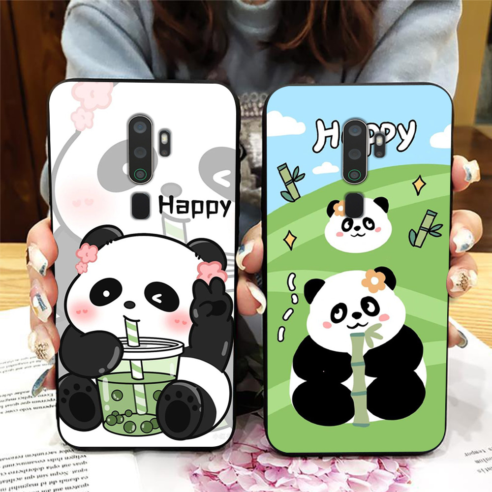 Ốp lưng oppo a5 2020 / oppo a9 2020 in hình gấu trúc cute dễ thương