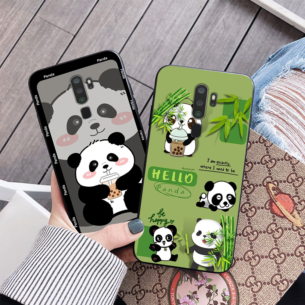Ốp lưng oppo a5 2020 / oppo a9 2020 in hình gấu trúc cute dễ thương