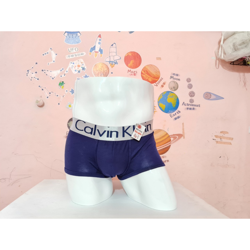 5 chiếc sịp đùi boxer nam 2018 cạp bạc quần sịp đùi