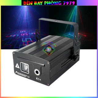 Đèn laser k1 cảm biến nhạc với hơn 1100 hiệu ứng 3d dùng cho phòng bay,karaoke, sân khấu, bar...