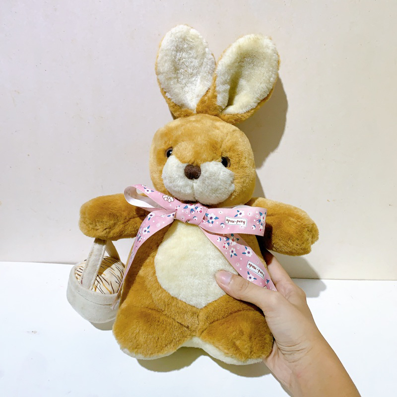 Gấu bông thỏ vintage thú nhồi bông đồ chơi dễ thương