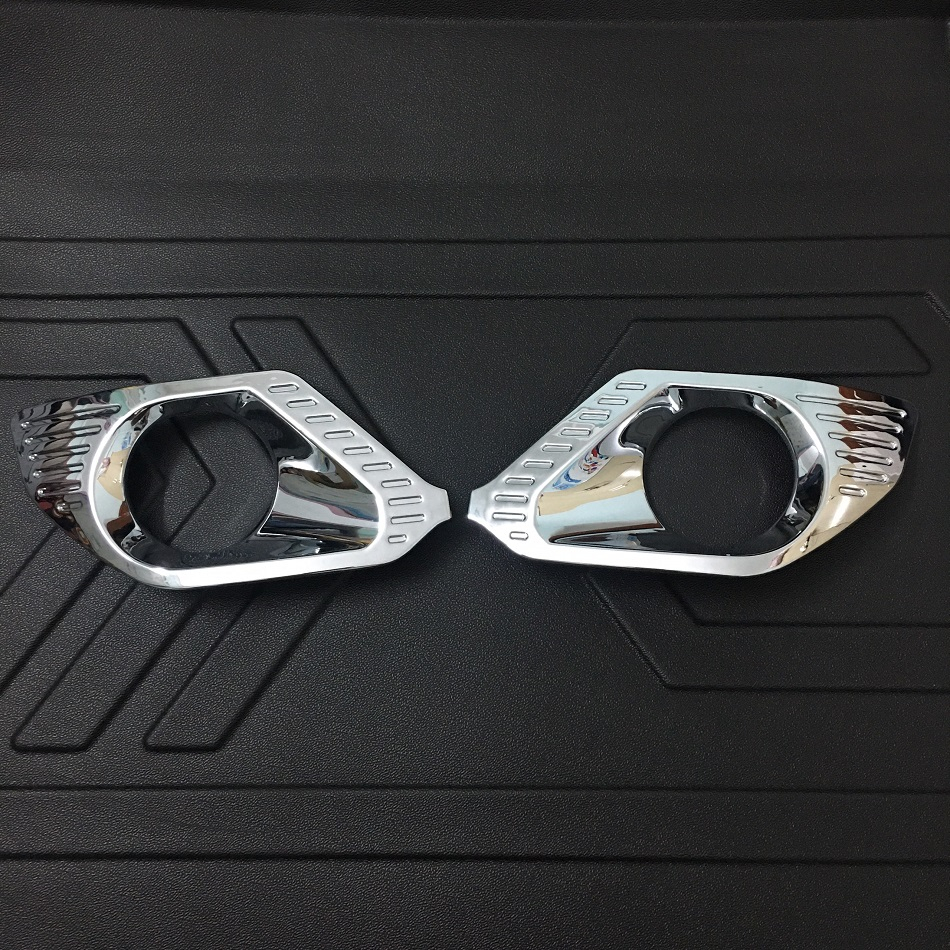 XPANDER 2022-2023, Ốp Viền Đèn Gầm Trước Và Sau Xe Mitsubishi Xpander 2022-2023 Mạ Crome Cao Cấp