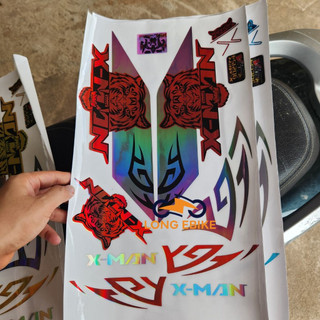 tem hổ 7 màu xmen