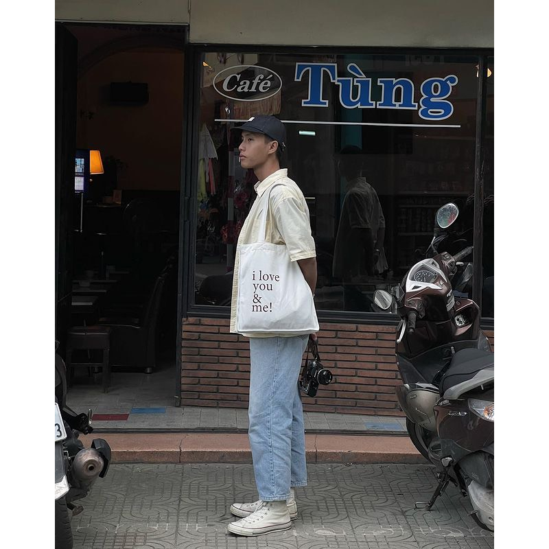 Túi tote Iloveyouandme - Our Signature Bag