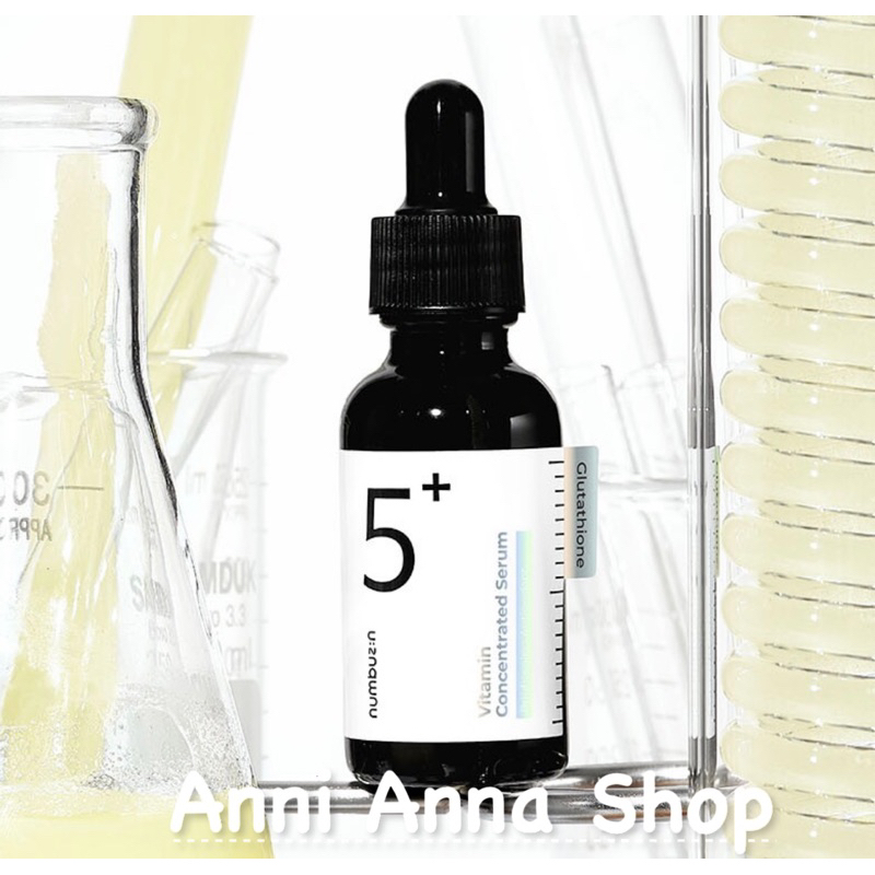 Serum Mờ Thâm Nám Trắng Da Numbuzin 5+ Vitamin Concentrated