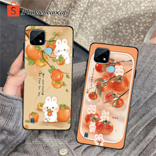 Ốp lưng Oppo Realme C25 - Realme C25Y - Ốp Oppo in hình thỏ con siêu đáng yêu - Chất liệu TPU