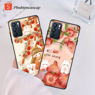Ốp lưng Oppo Reno 6 Pro 5G / Reno6 Pro+ 5G / Reno6 Pro 5G - Ốp Oppo in hình thỏ con siêu đáng yêu - Chất liệu TPU
