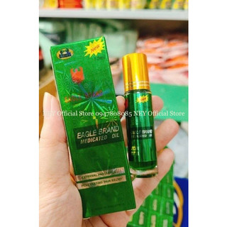 [CHÍNH HÃNG] Dầu gió SINGAPORE dạng lăn - EAGLE brand - 8ml