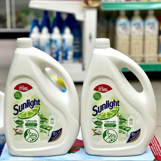 Nước rửa chén bát Sunlight can 3,6kg Can Vàng/Trắng
