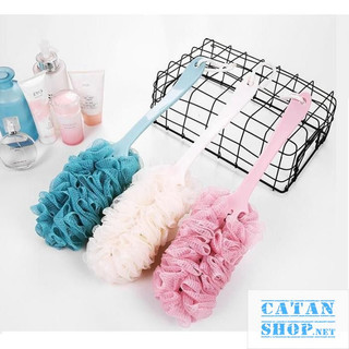 BÔNG TẮM CÁN DÀI CỌ LƯNG SIÊU SẠCH