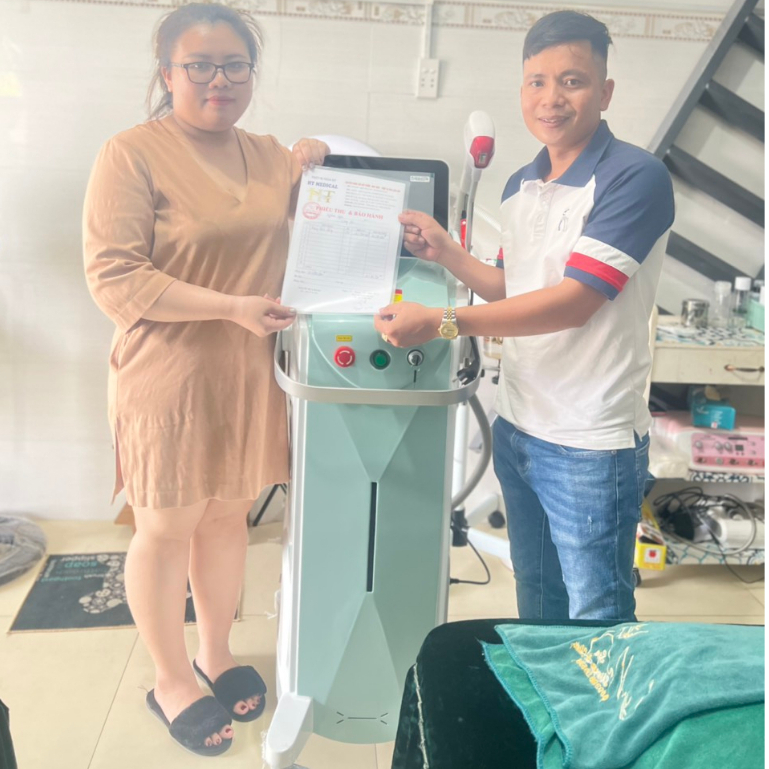 Máy Triệt Lông Diode Laser DIAMOND PLUS