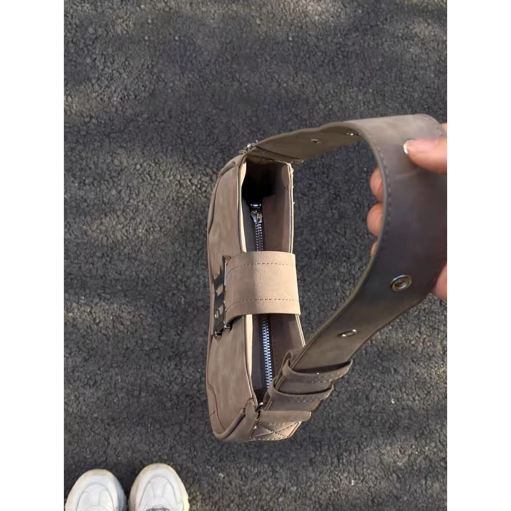 Túi xách nữ đeo vai phong cách Y2K họa tiết chữ M thời trang Âu Mỹ