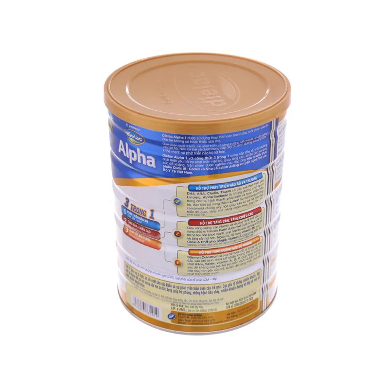 Sữa bột Dielac Alpha 3 1.5kg