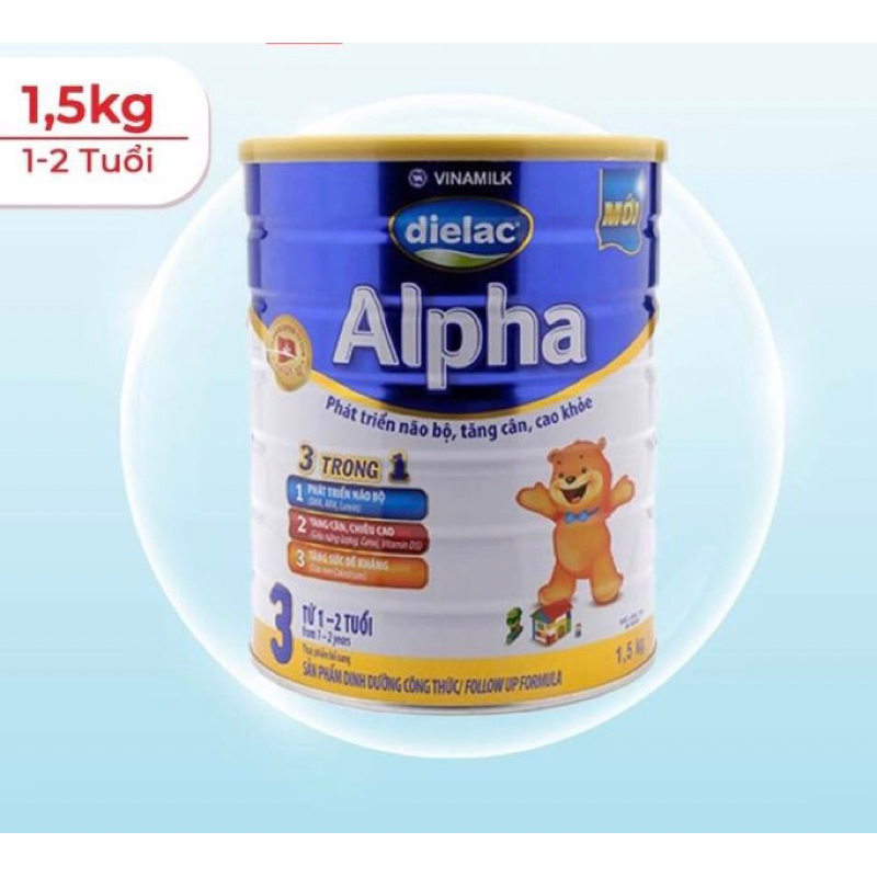 Sữa bột Dielac Alpha 3 1.5kg