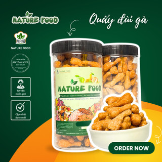 [HỘP 320GR] QUẨY ĐÙI GÀ CAY PHO MAI CAY MẶN NATURE FOOD