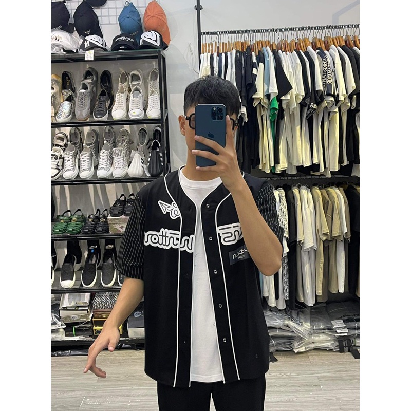 Áo Bóng Chày Nam Nữ L\/ Cao Cấp UNISEX