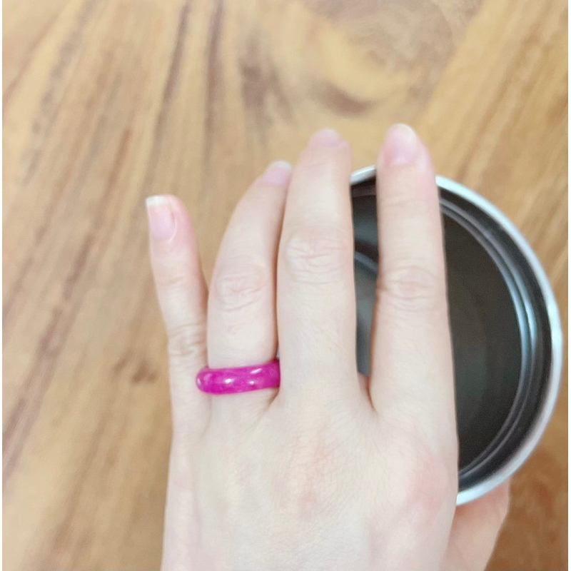 Nhẫn phong thuỷ đá RUBY may mắn, tài lộc
