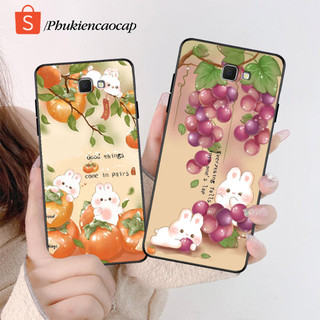 Ốp lưng Samsung J7 Prime - Ốp Samsung in hình thỏ con siêu đáng yêu - Chất liệu TPU