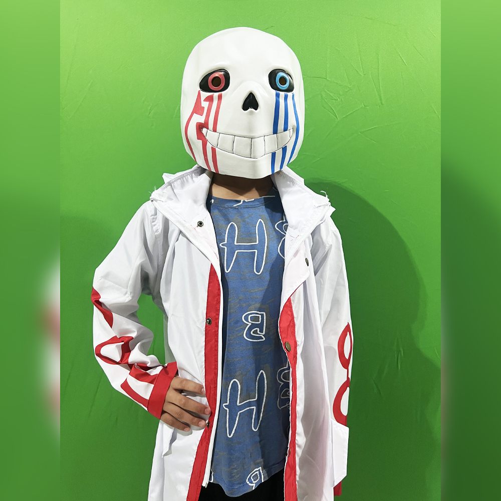 Áo Khoác Sans 606 và Glitch 504 Cho Trẻ Em Trong Pháp Sư Gangster | Áo Error 606 Sans - Áo Glitch 504