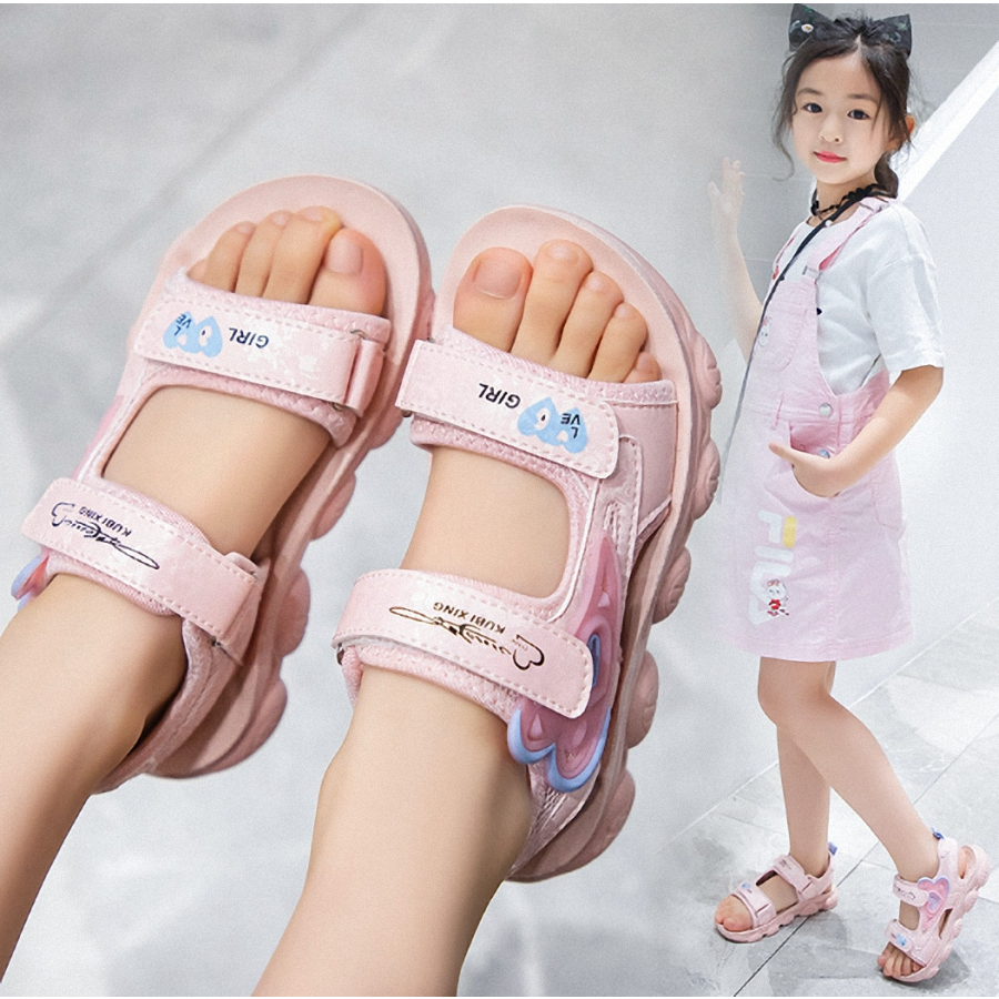 Dép Sandal đi học bé gái  siêu nhẹ _AB256