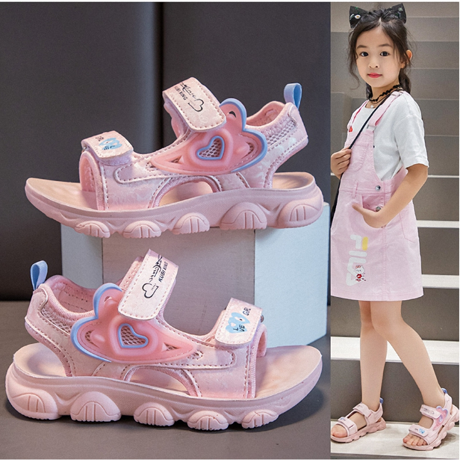 Dép Sandal đi học bé gái  siêu nhẹ _AB256