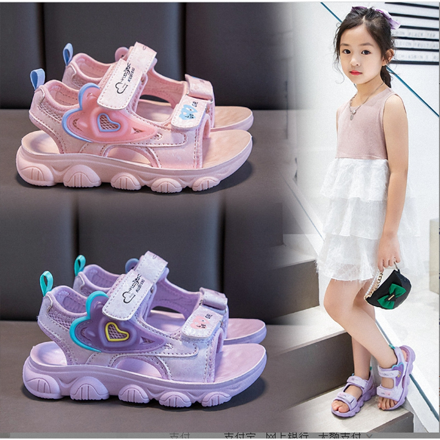 Dép Sandal đi học bé gái  siêu nhẹ _AB256