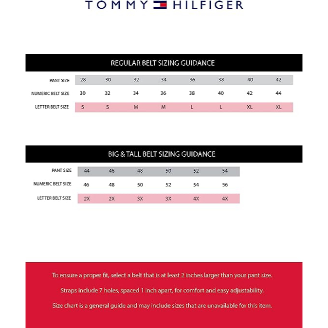 Chính hãng Mỹ - Thắt lưng / Dây nịt nam Tommy HIlfiger